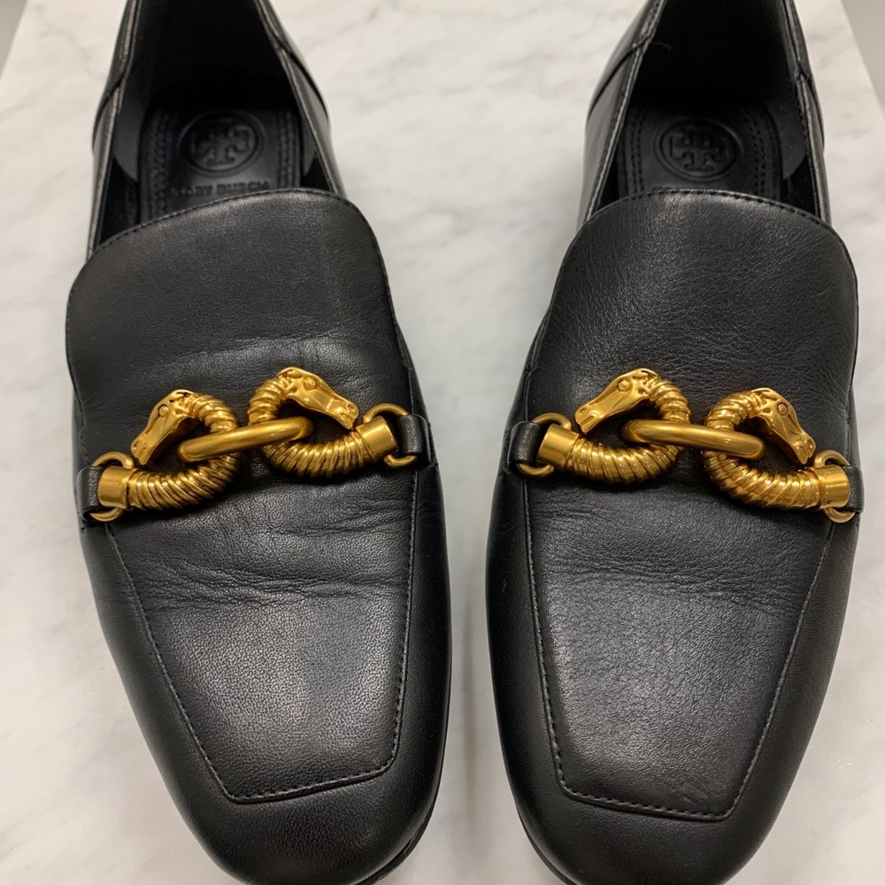 Tory Burch - Jessa Horse Hardware Loafer (Black)